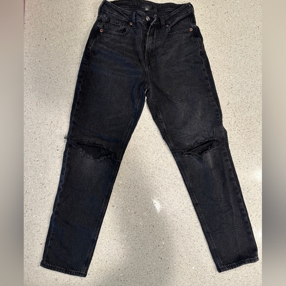 American Eagle Outfitters Black Distressed Jeans - Picture 7 of 7